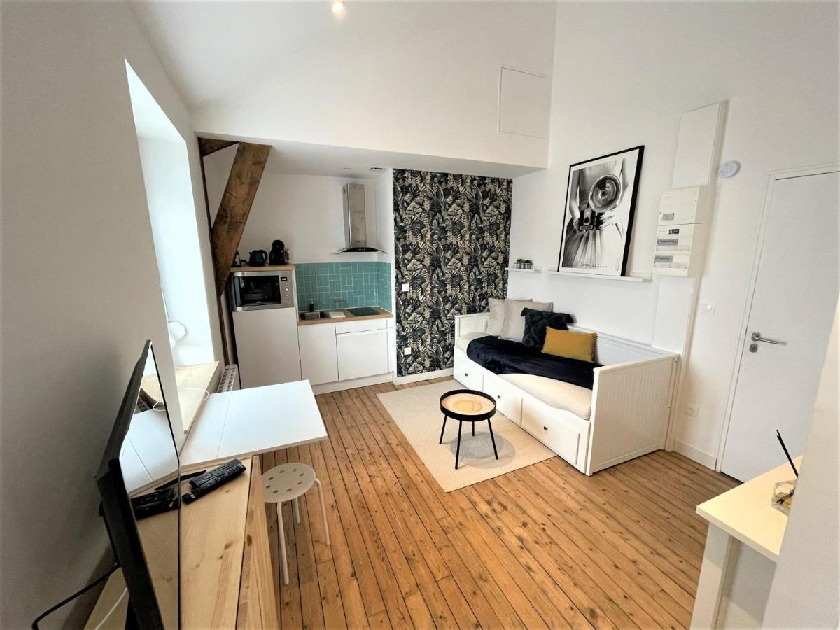 Studio Proche Hyper-Centre Avenue Jean Jaures Reims Appartement Buitenkant foto