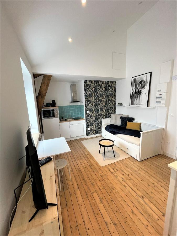 Studio Proche Hyper-Centre Avenue Jean Jaures Reims Appartement Buitenkant foto